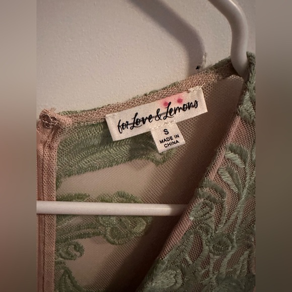 Free People For Love & Lemons Temecula Mini Dress - Picture 16 of 16